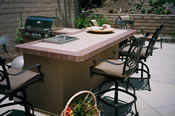 Backyards: Grills, barbecues, kitchens, fireplaces & pits: Image